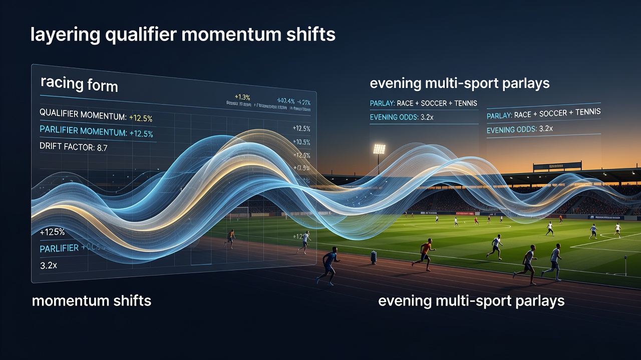 Tennis qualifier momentum shifts layered with horse racing form analysis for evening parlays