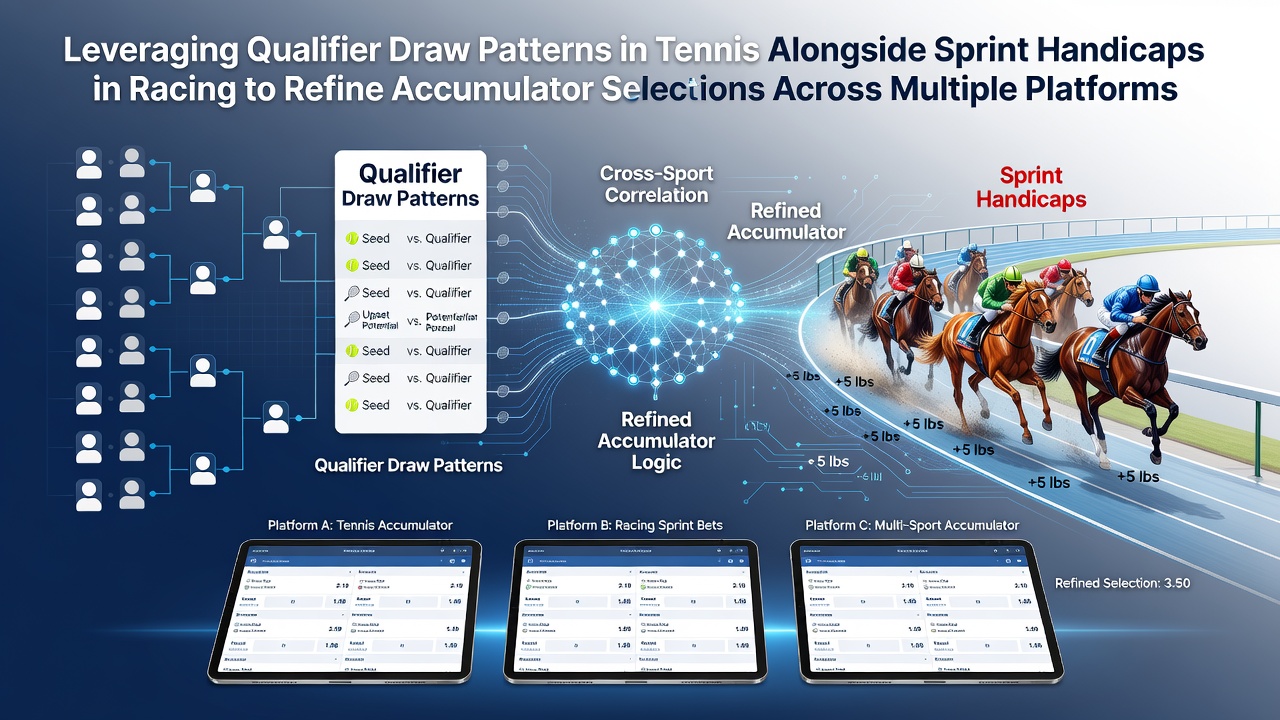 Tennis qualifier draw patterns visualization across multiple tournaments